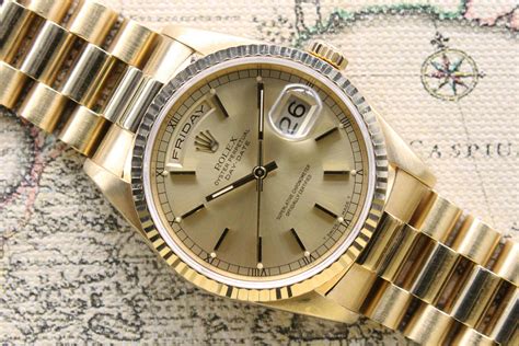 1990 rolex day date 18238|Rolex 18238 production years.